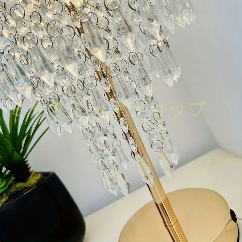 ここでご注文へようこそ! かわいい置物 クリスタルテーブルランプ クリスタルテーブルライト テーブルランプ テーブルライト デスクランプ デスクライト ナイトランプ ナイトライト ベッドサイドランプ ベッドサイドライト インテリアランプ イ 100%品質保証、送料無料。