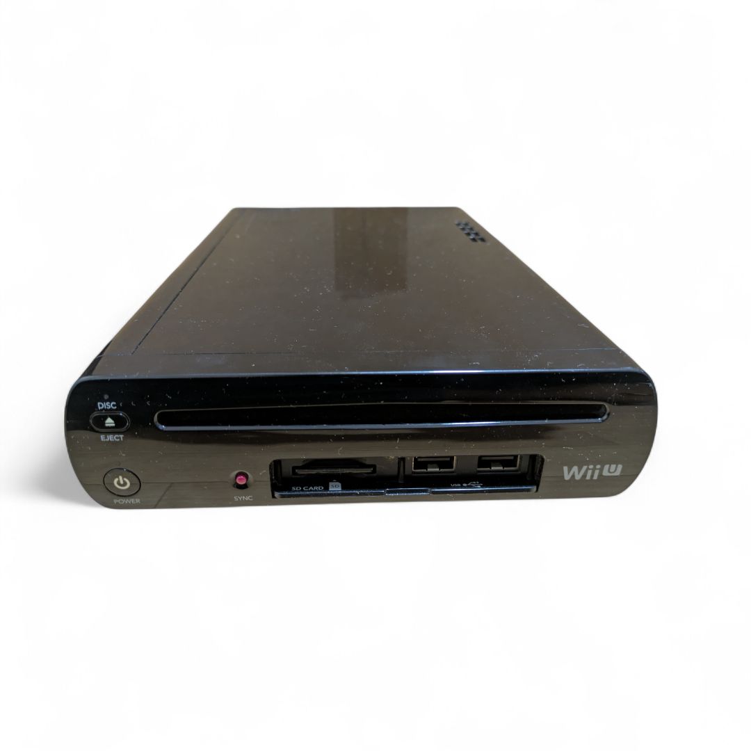 任天堂 Nintendo Wii U WUP-101 32GB ブラック 黒 ケーブル