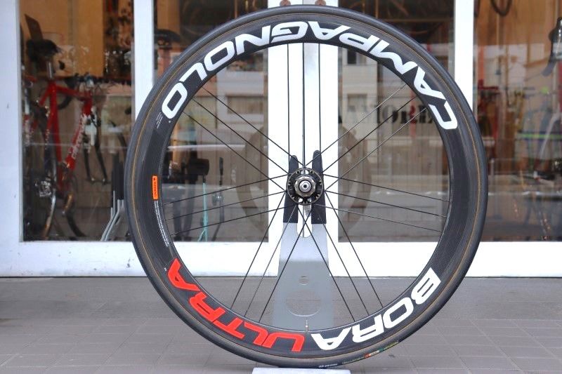 完売商品カンパニョーロ BORA ULTRA 50 ボーラウルトラ カーボンクリンチャー ホイールセット 11S Campagnolo CULT リムブレーキ 27インチ、700C