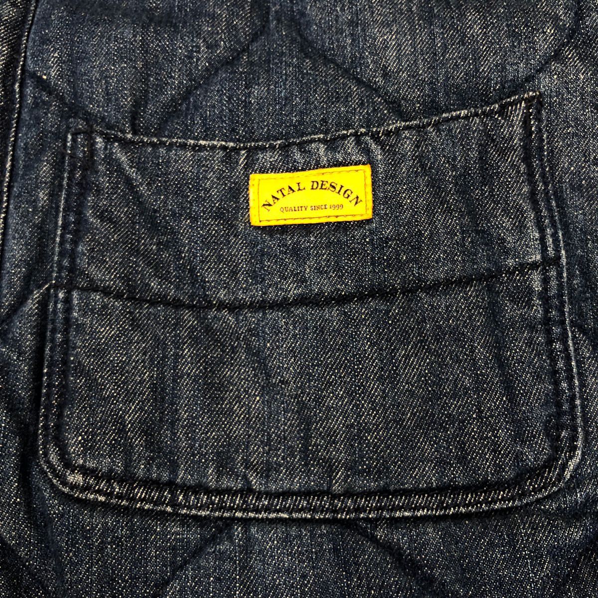 即完品 NATAL DESIGN ネイタルデザイン キルティング デニム