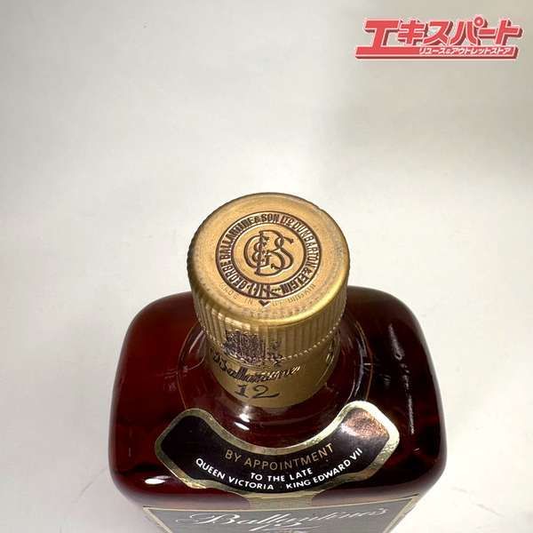 Ballantines ベリーオールド・デキャンタ12年　角栓瓶 バランタイン 12年 Ballantine's 12years old VERY OLD SC