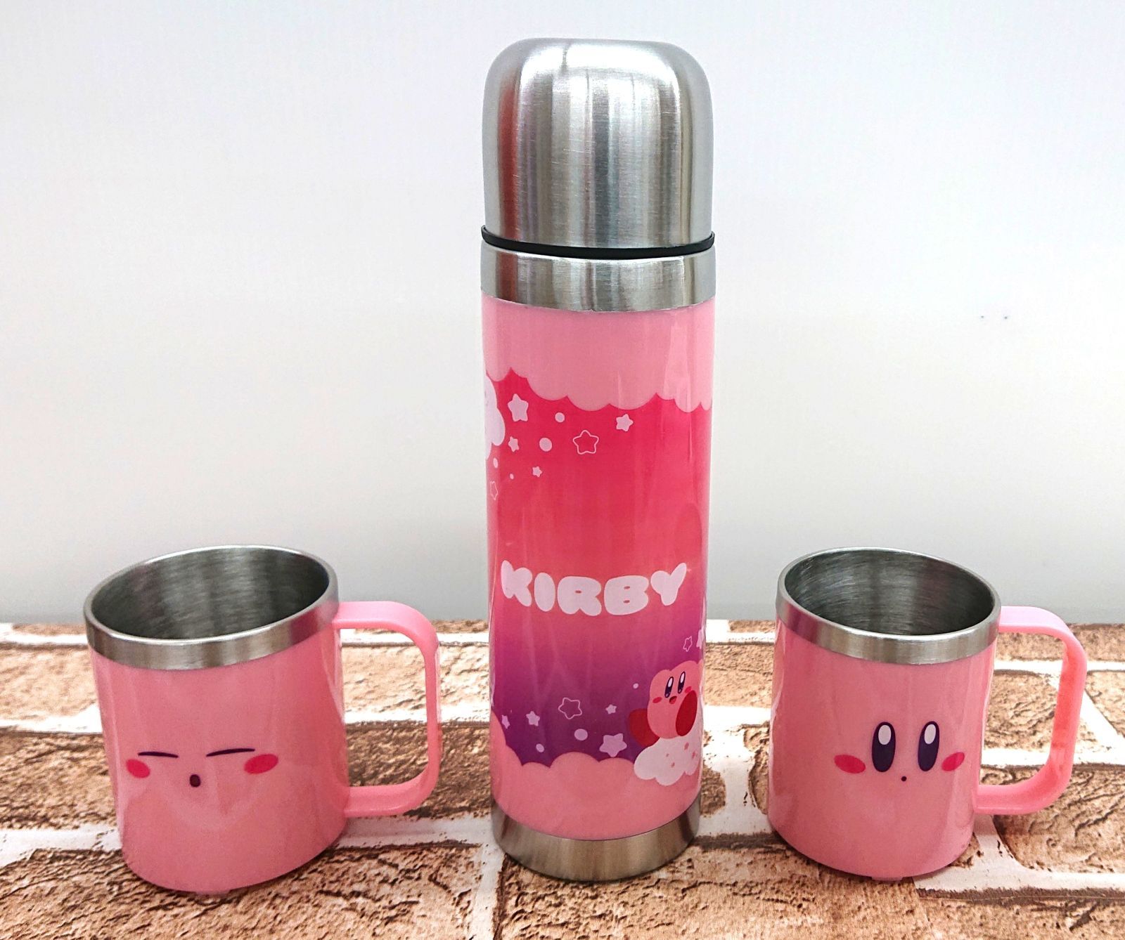 KIRBY ステンレスマグ&水筒セット - 授乳/お食事用品