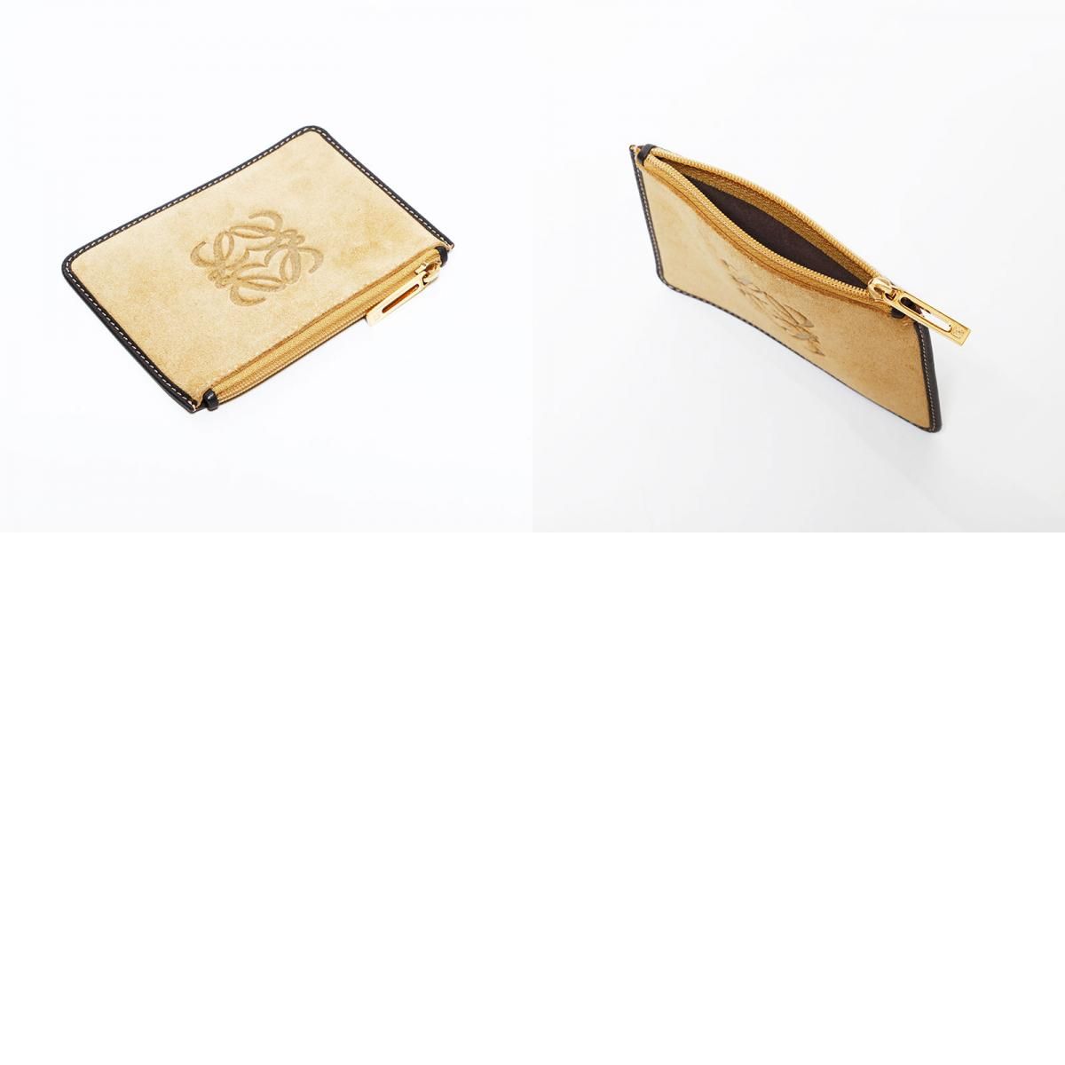 LOEWE ロエベ コインケース スエード レザー ミニ ポーチ