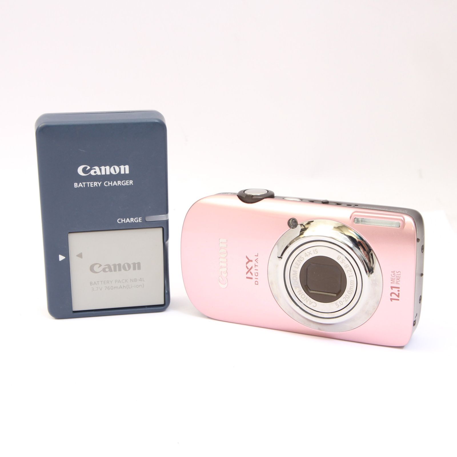 CanonコンパクトデジタルカメラIXY DIGITAL 510 IS ピンク 【公式通販】