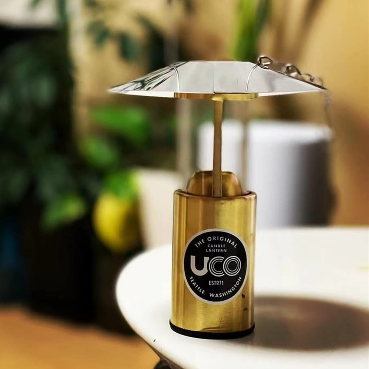 初期 レア REI 真鍮製 キャンドルランタン 前期 UCO REI × UCO Candle