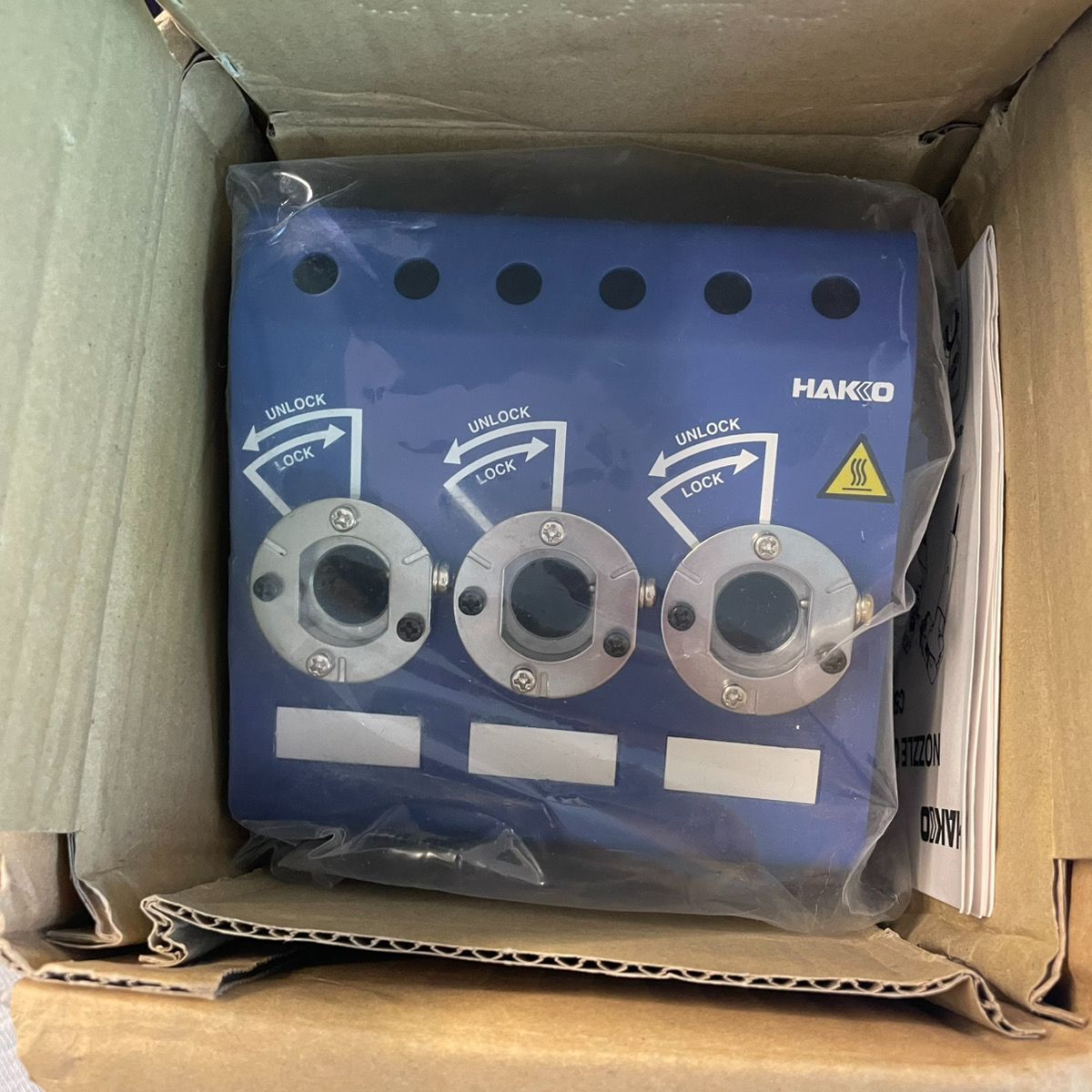 ノズルクイックチェンジャー FR-301/FR-4103用 2024 C5046 白光(HAKKO