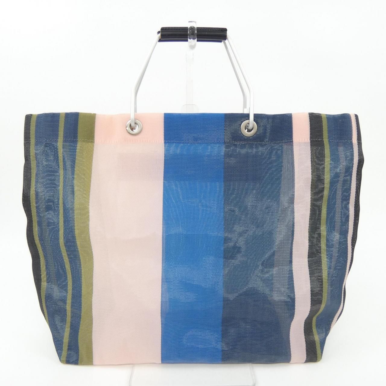MARKETストライプバッグ