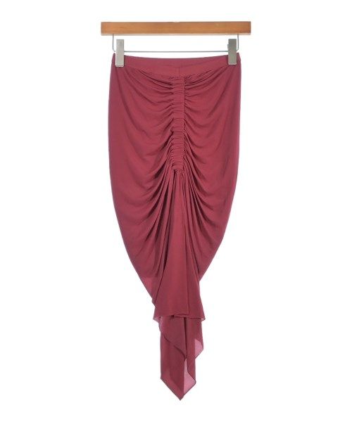 Rick Owens リックオウエンス ひざ丈スカート 赤 2010625E0012 Rick Owens ひざ丈スカート レディース 【古着】【中古】【送料