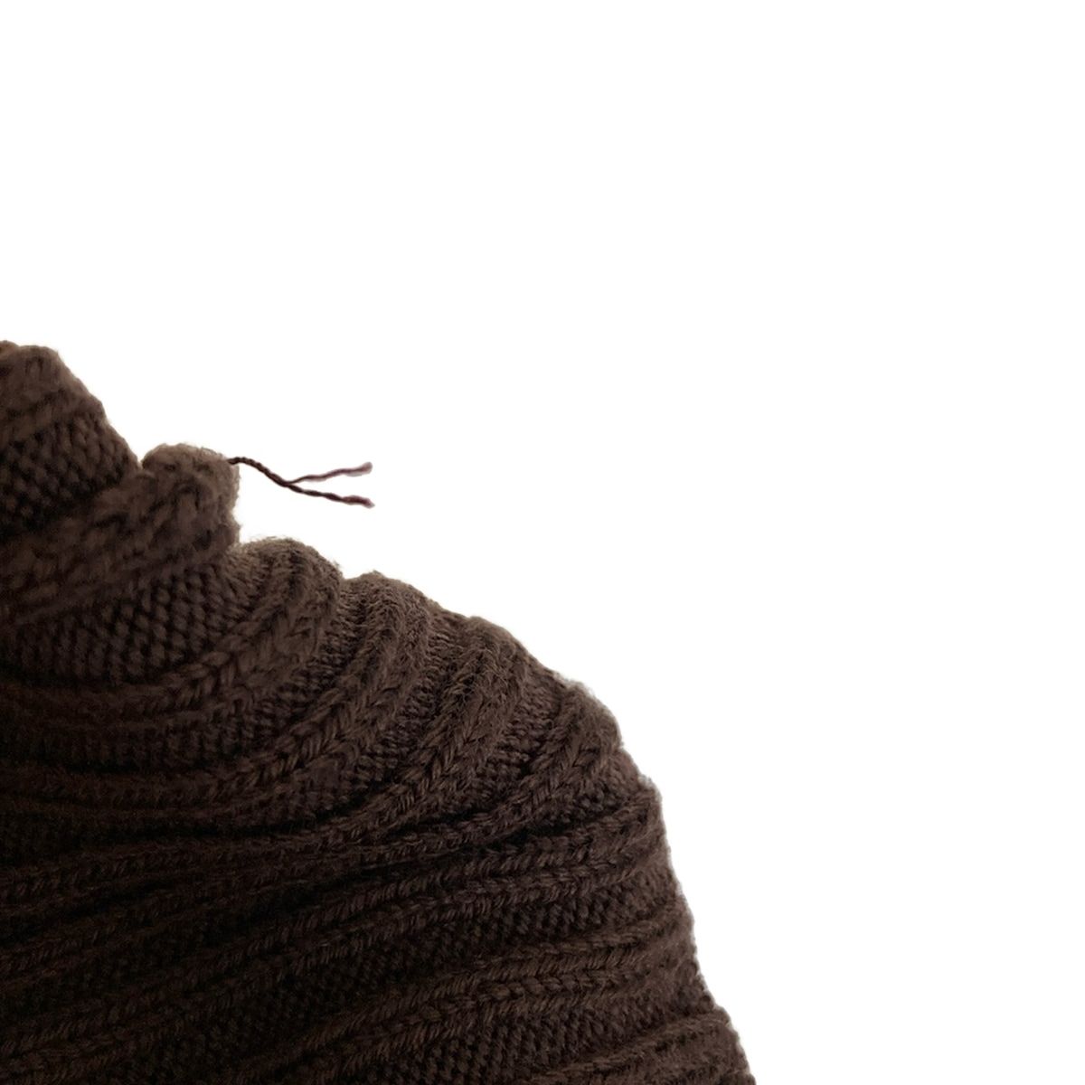 一流の素材、 完璧な品質。 EVERYDAY I LIKE. エブリデイアイライク 長袖セーター レディース - ダークブラウン タートルネック