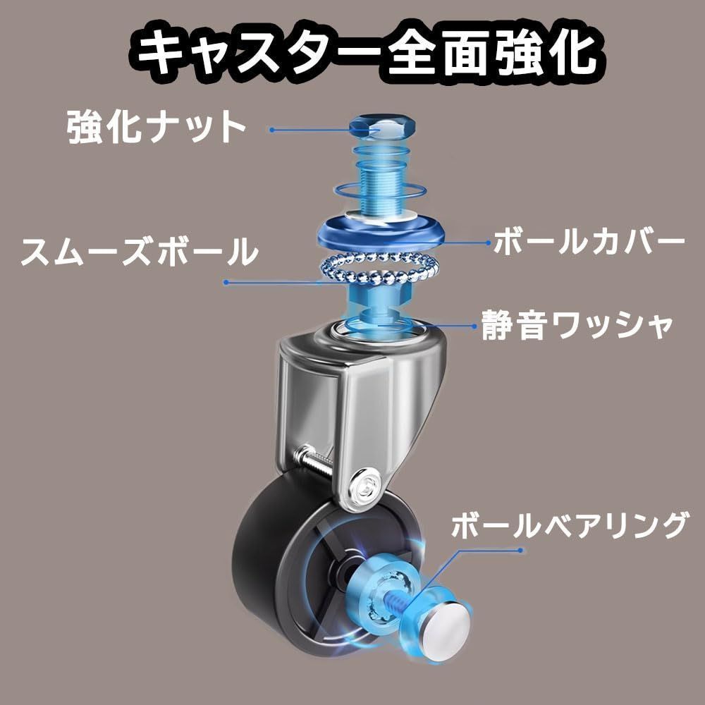 キャスター付き バスケットラック
