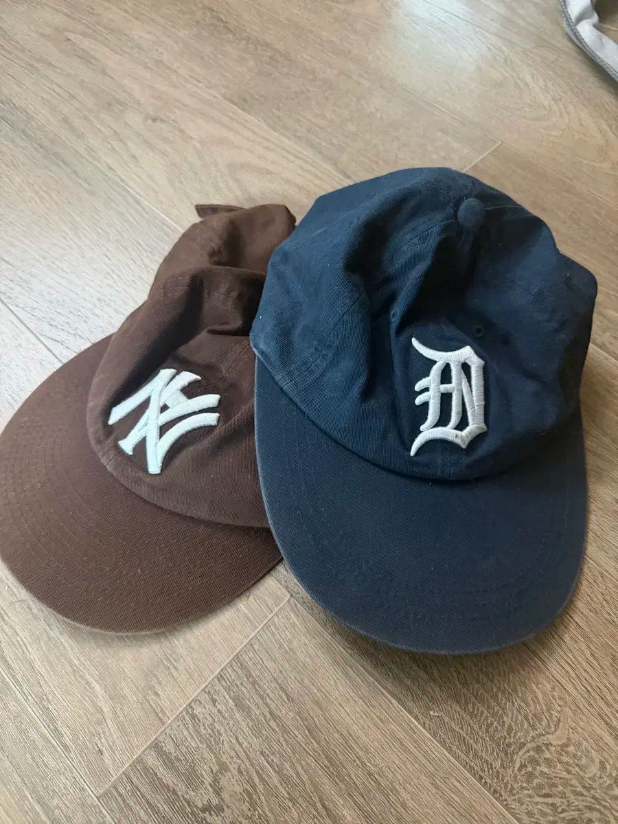 ANNOT アノット 帽子 ネイビー ブラウン