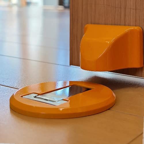 nakao 全 マグネット式 ドアストッパー Palette DIY 取付簡単 NDS-0105 シトラスオレンジ 磁石 ドアキャッチャー 室内用