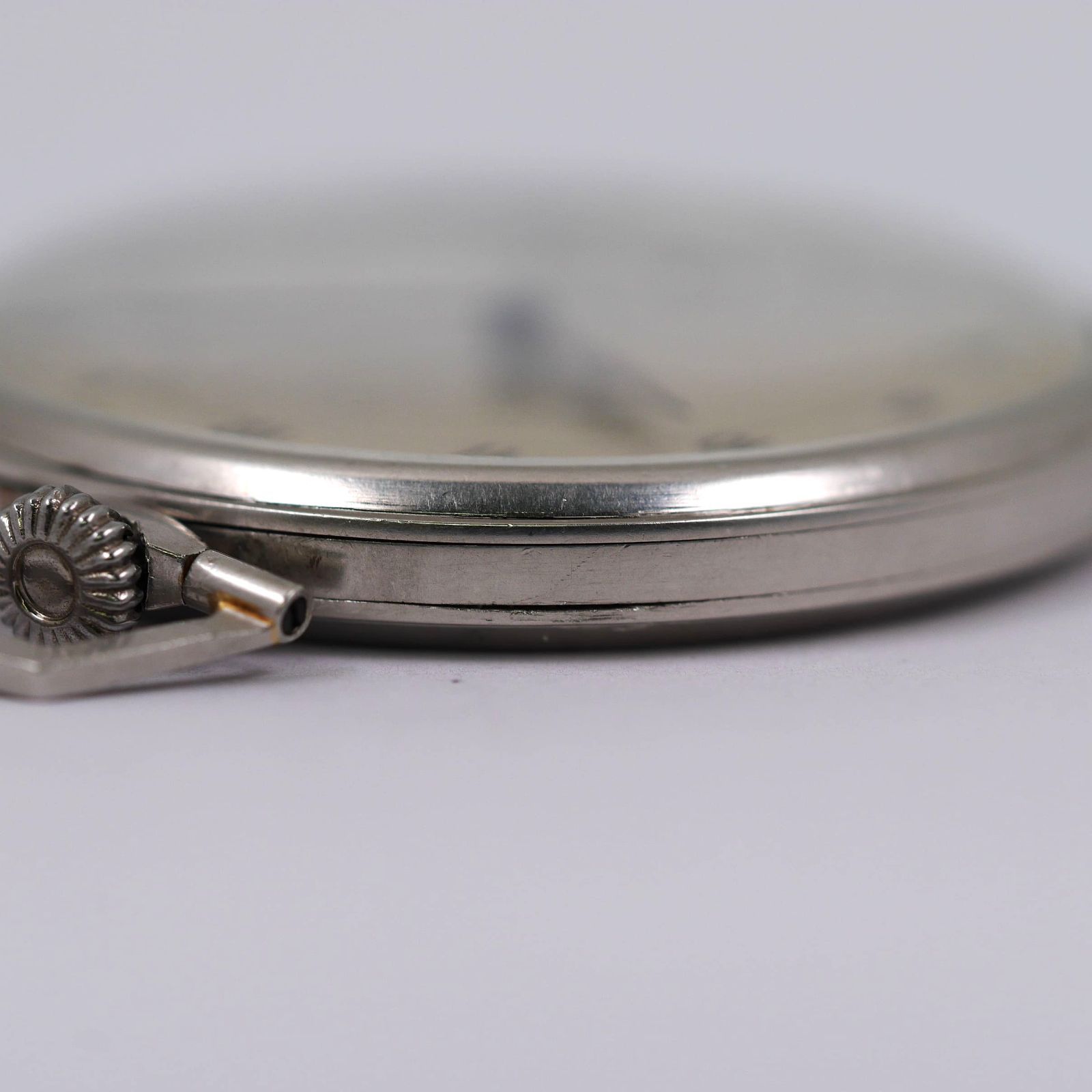 no9【至宝】OMEGA Pt950 無垢ケース 懐中時計 45.5mm 15JEWELS 