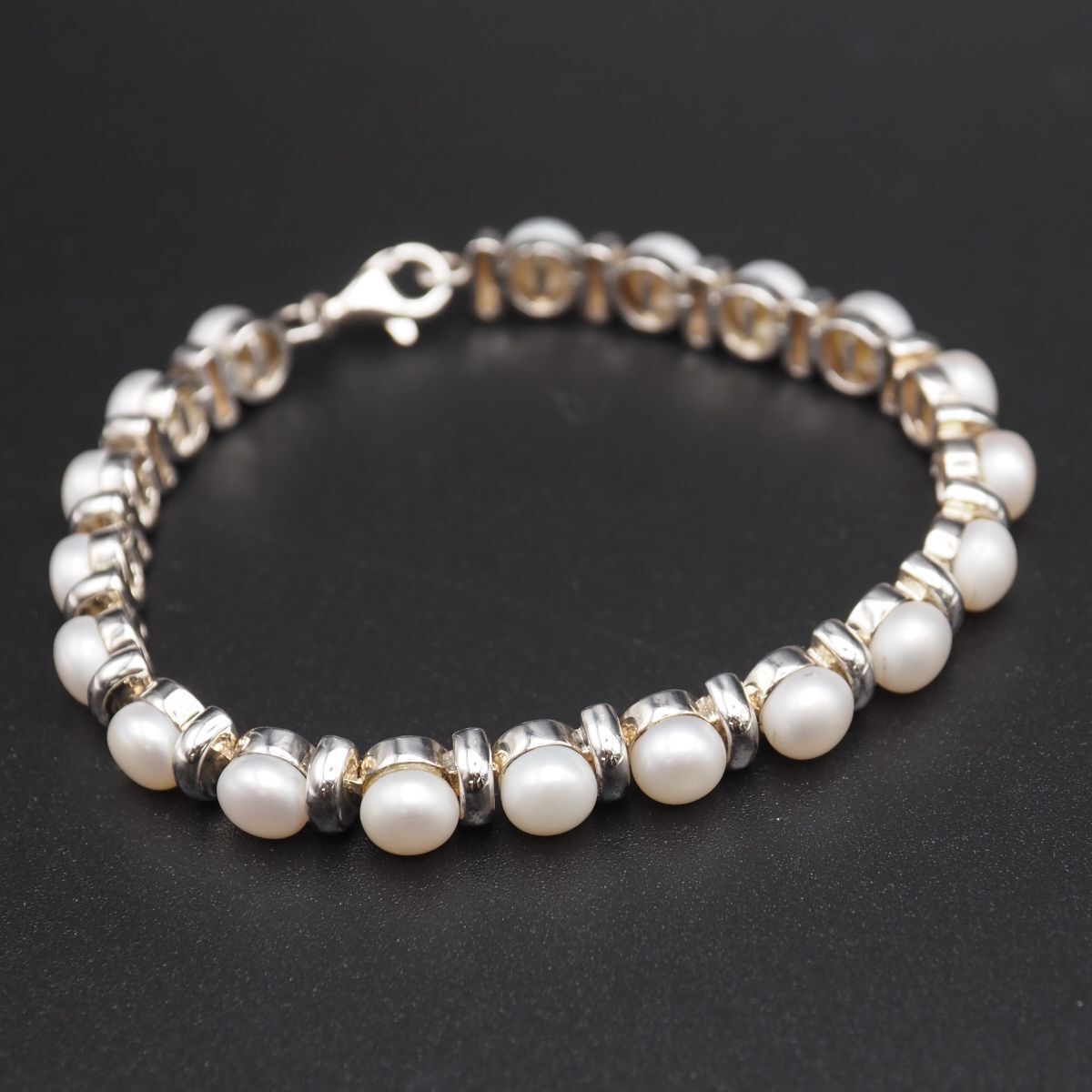 G512 淡水真珠 パール ブレスレット デザイン 6月誕生石