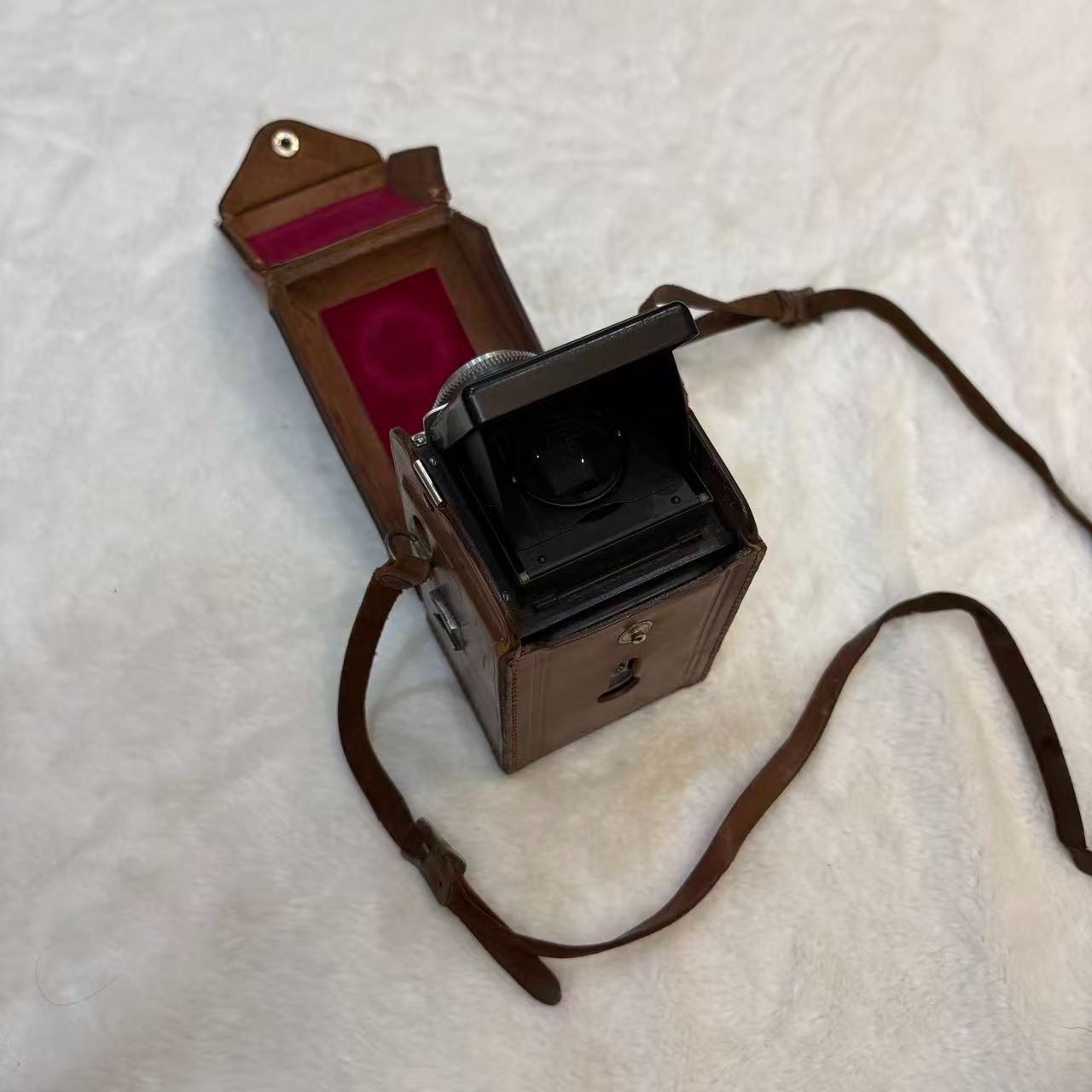 リコー RICOH カメラ リコーフレックス VII型 RICOHFLEX MODEL VII 二眼レフレックスカメラ 年代物 7.5×10×12.5