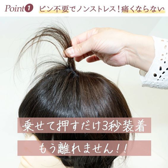 人毛100％総手植え