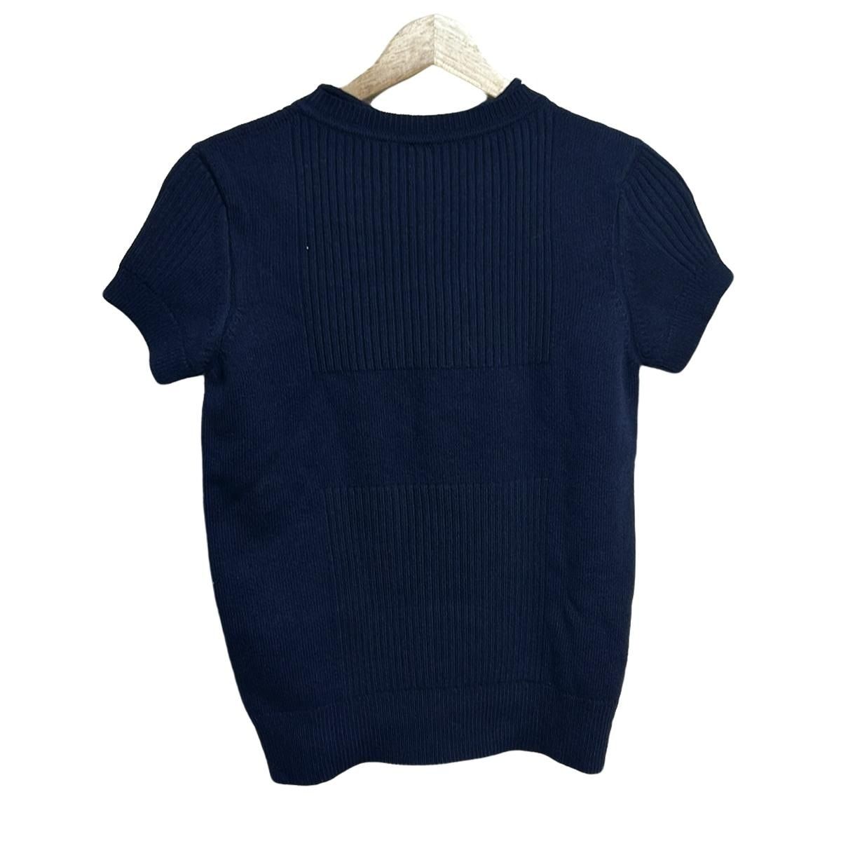 Hermes エルメス カシミヤ シルク 半袖 ニット 2023 カヌー Hermes エルメス カシミヤ シルク 半袖 ニット 2023 カヌー