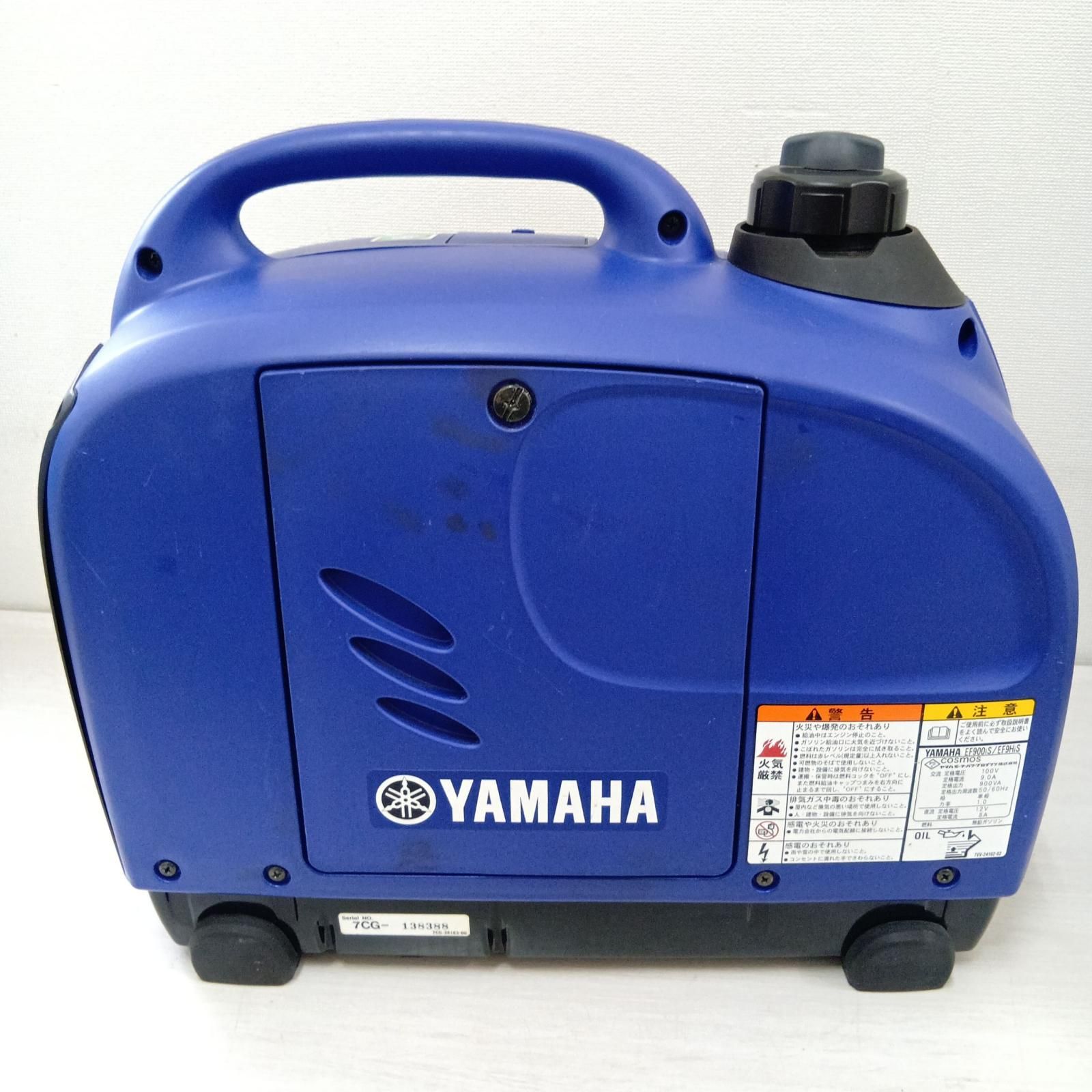 YAMAHA ヤマハ 防音型インバーター発電機 EF 900 IS ブルー 本体のみ