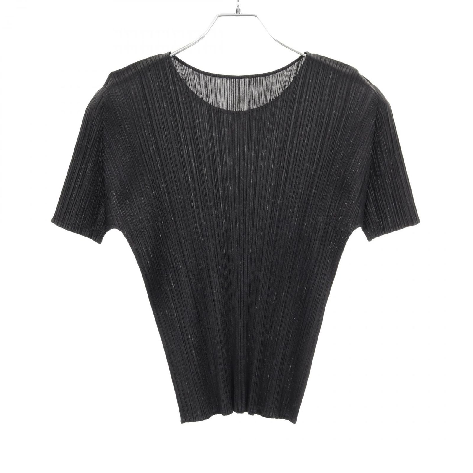 プリーツプリーズ PLEATS PLEASE カットソー プリーツ PP55-JK103 ブラック その他 半袖 ニット レディース Used A