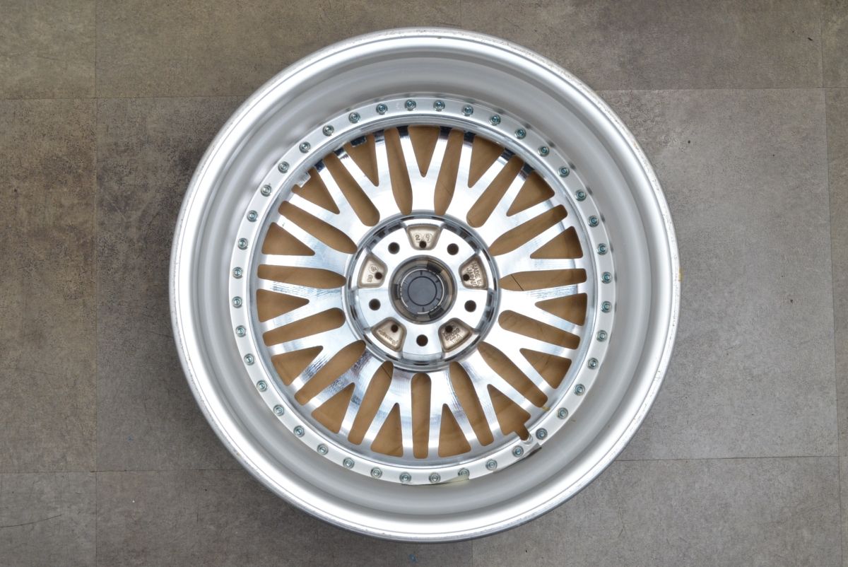 学ぶことの多い WORK ベルサリオ 18in 8.5J 45 PCD114.3 レクサス GS クラウン マジェスタ マークX カムリ スカイライン メッシュ