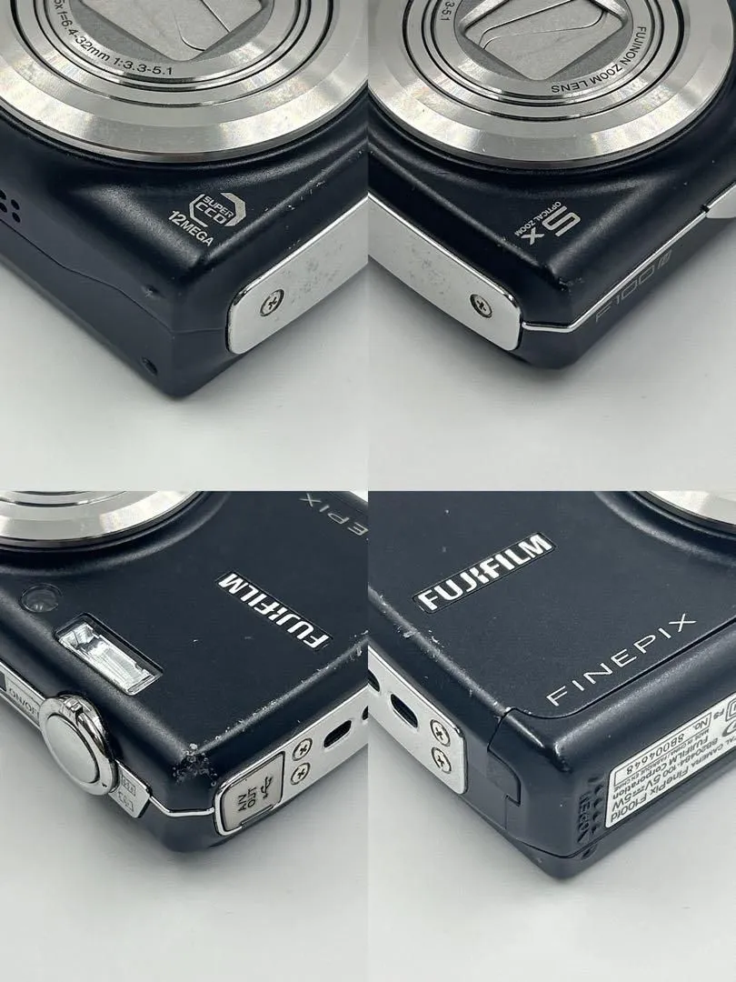 カメラ FUJIFILM/富士フイルム◇FINEPIX/F100FD/動作品/バッテリー付き