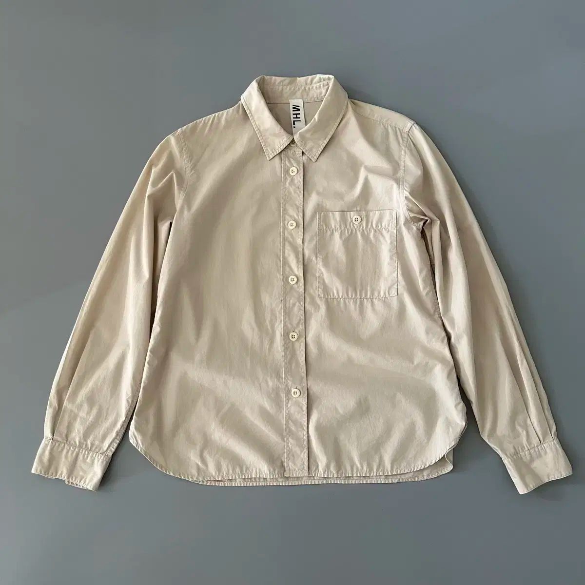 MARGARET HOWELL マーガレットハウエル MHL ポケット シャツ