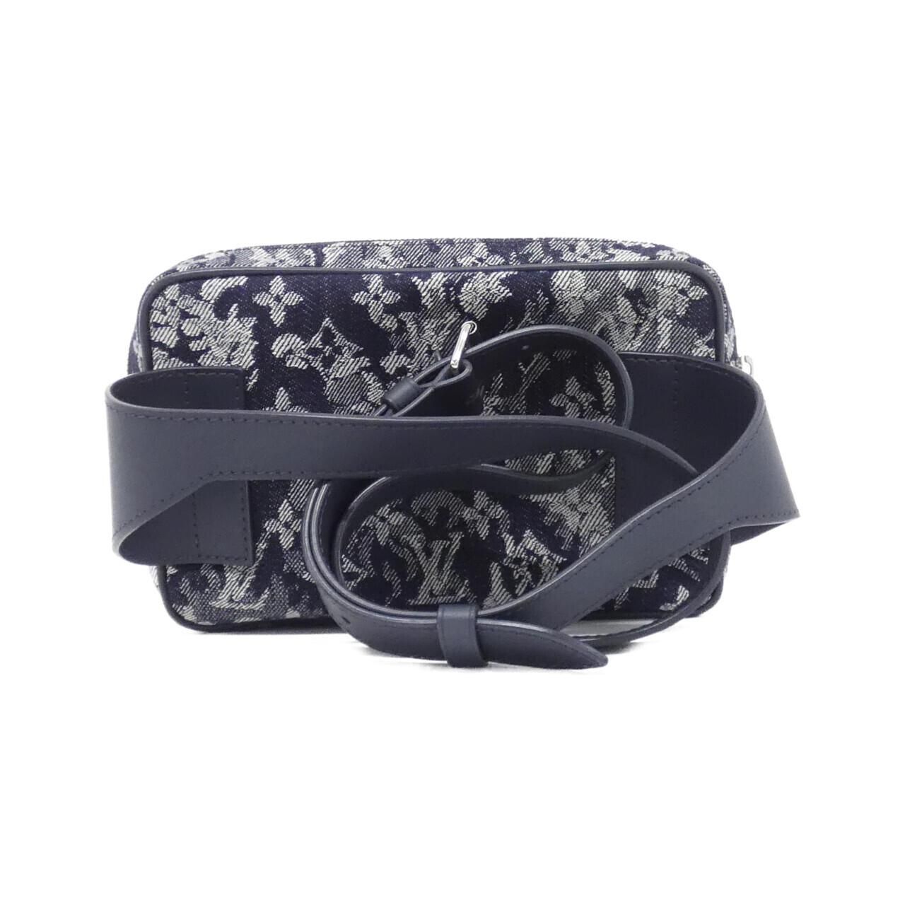 ルイヴィトン モノグラム タペストリー バムバッグ アウトドア M57281 ウエストバッグ