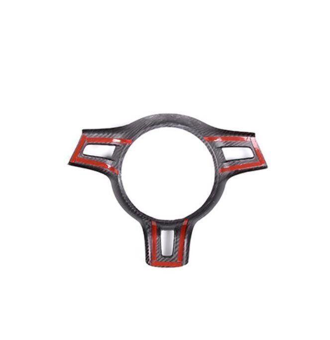 フォージドカーボン製 ポルシェ マカン パラメラ 911 ボクスター ケイマン ステアリングカバー 1個YR 入荷 FFCRYSTALESIA_COM