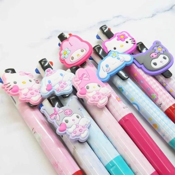 マイメロディ マスコット付き4色ボールペン エンジェル マイメロ