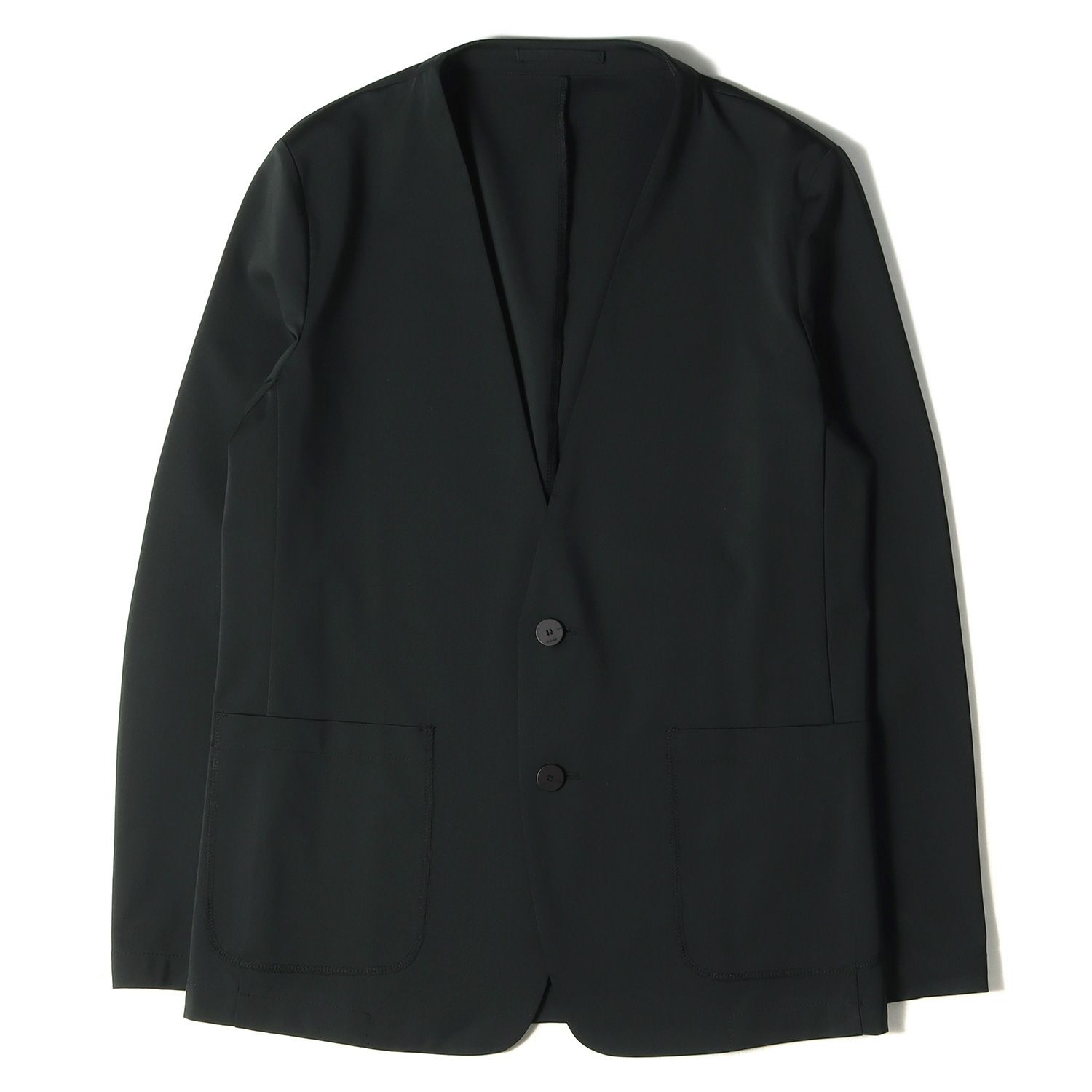 美品 ATTACHMENT アタッチメント ジャケット ストレッチ ポリエステル 