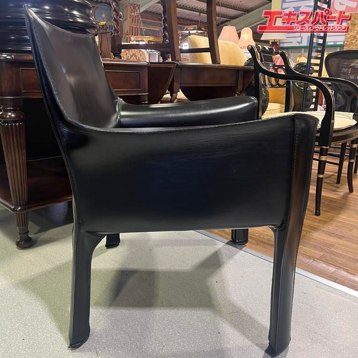 レア□Cassina/カッシーナ□414 CAB ラウンジチェア ソファ