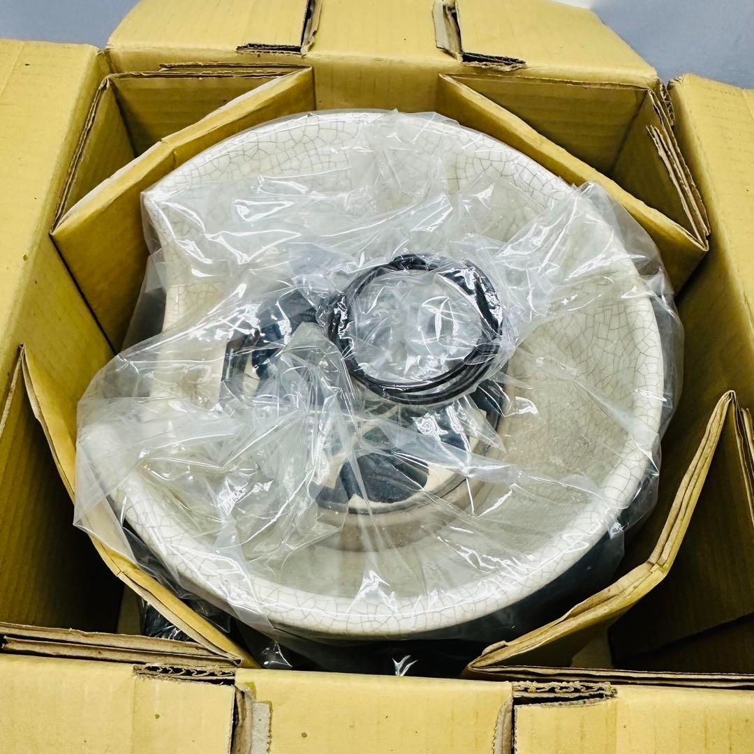 野々田式 風炉型 電熱器白さつま 茶道