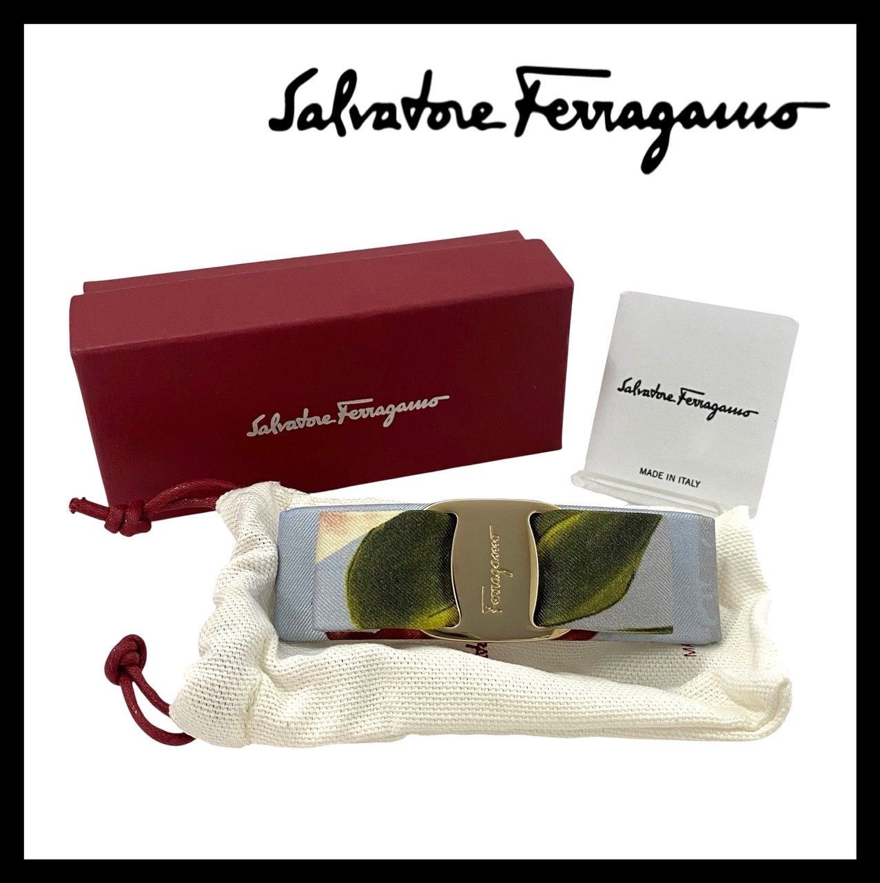 サルヴァトーレ フェラガモ バレッタ（ヘアークリップ） ✨箱付