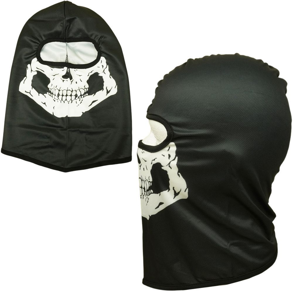 新品 男女兼用 バラクラバ NINJA MASK SKULL SPANDEX BALACLAVA