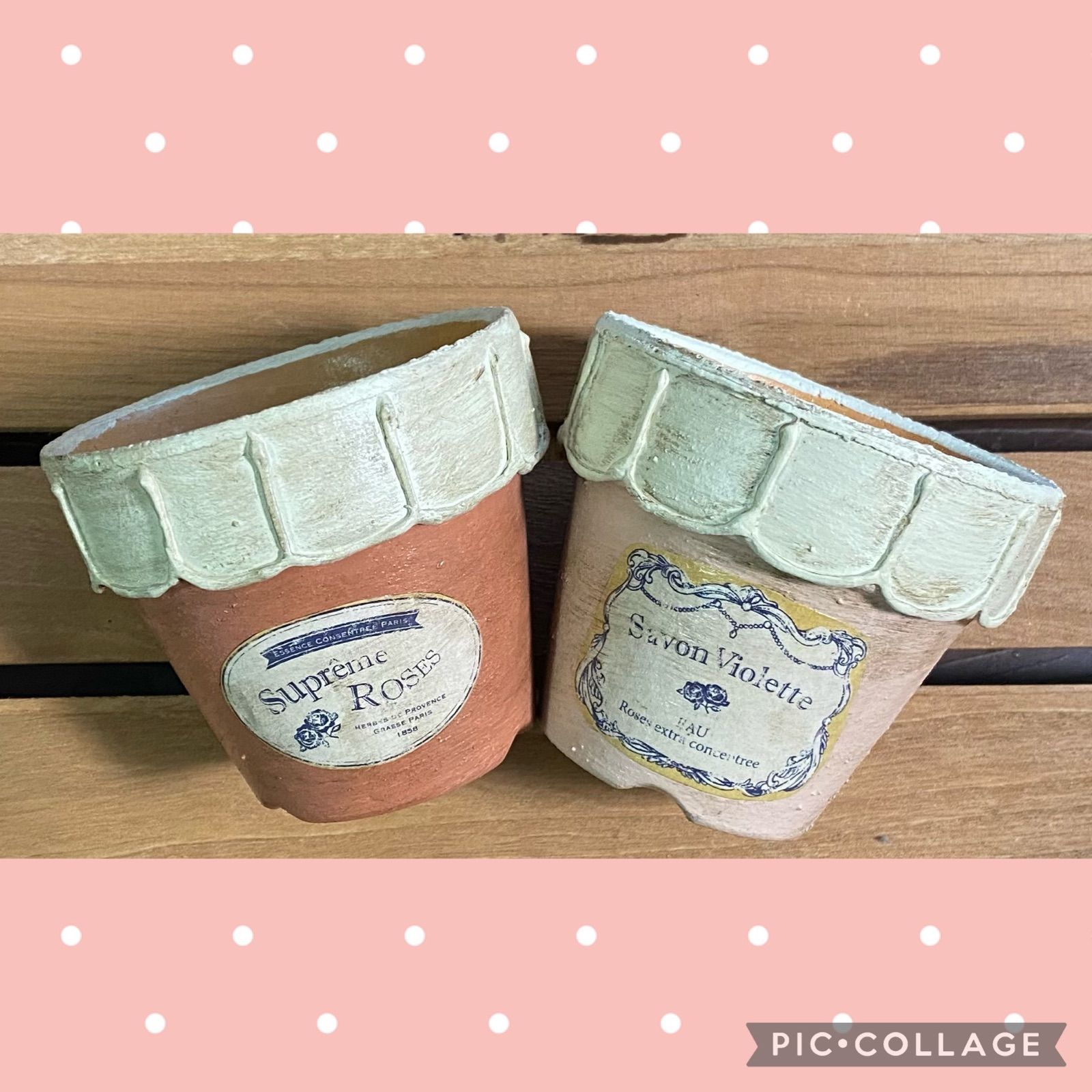 リメイク鉢（リメ鉢） 2.5号鉢 2個セット - メルカリ