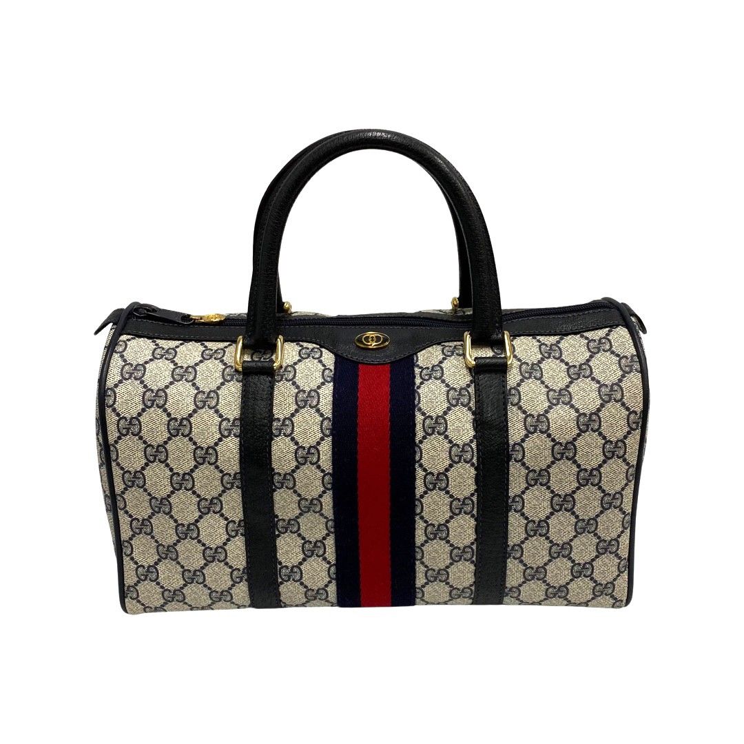 極 美品 GUCCI グッチ オールドグッチ ヴィンテージ シェリーライン GG