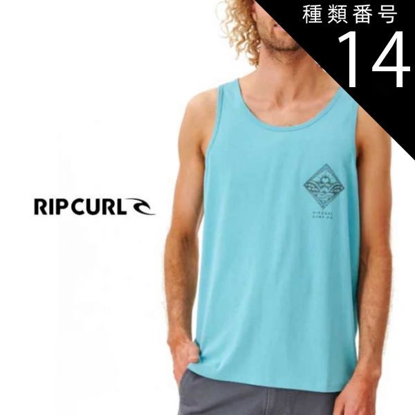 種類14：SLATE/L 【RIPCURL/リップカール】CTEHS9 REFLECTIONS TANK タンクトップ メンズ ティーシャツ トップス