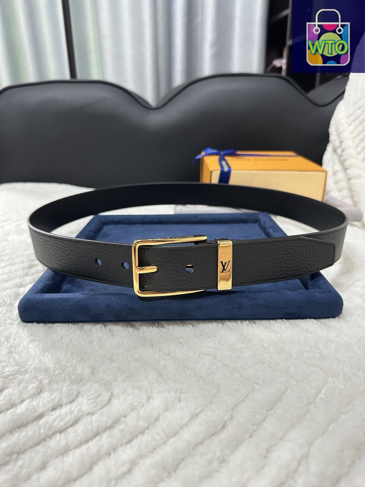 今日特価】Louis Vuitton ルイヴィトン レザーベルト - メルカリ