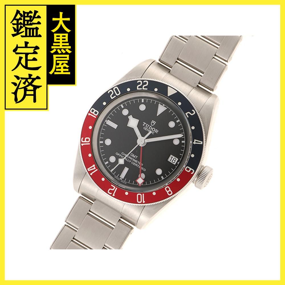 TUDOR チューダー ブラックベイGMT ブラック文字盤 M79830RB-0001 SS オートマチック 自動巻き メンズ腕時計【431】 -  メルカリ