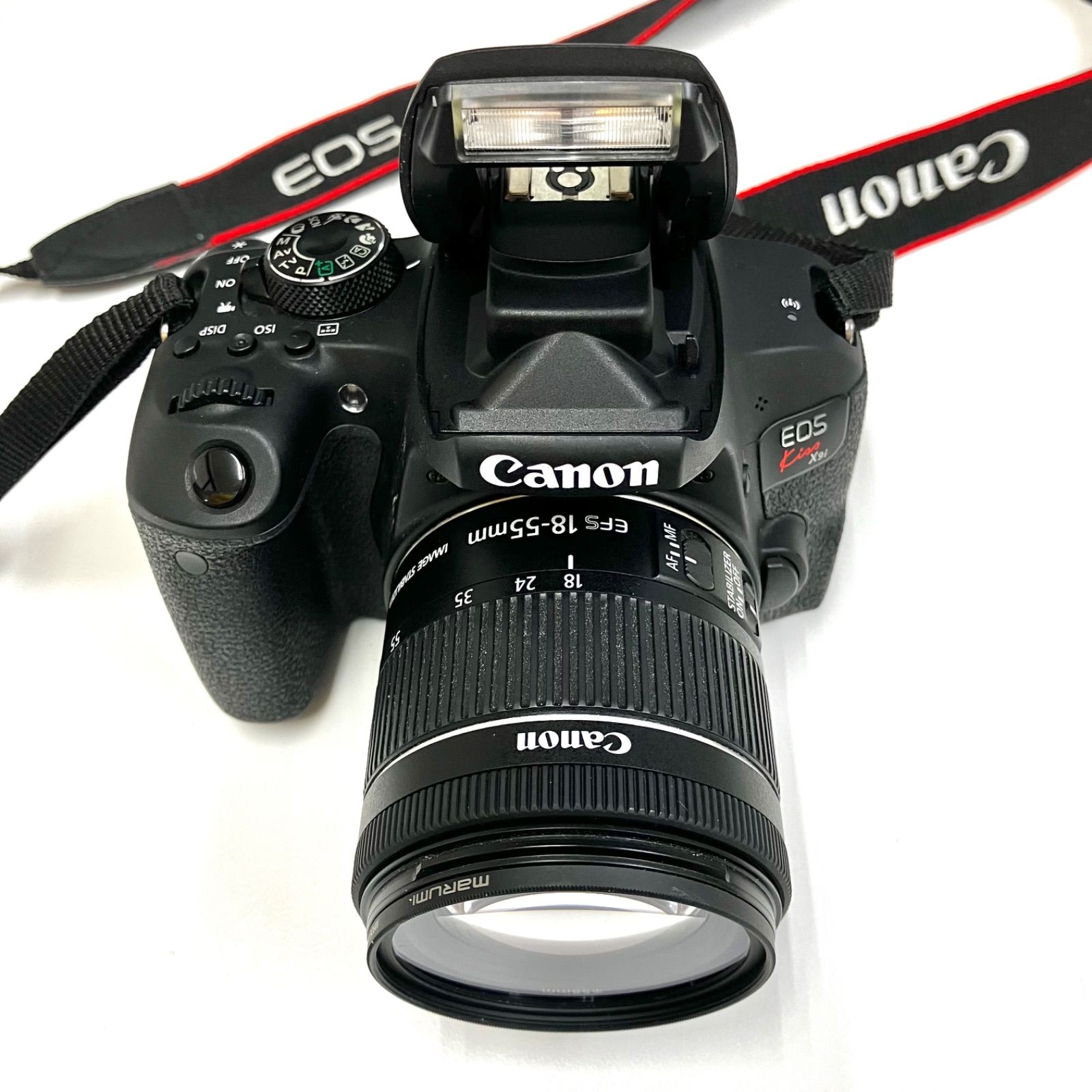 美品 Canonキャノン EOS kiss X9  レンズキット18-55mmスマホ/家電/カメラ