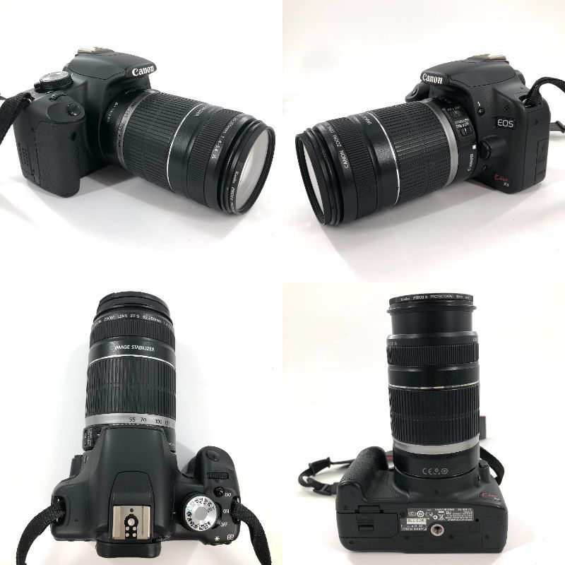 Canon EOS KISS x3 デジタル一眼レフカメラ 55-250mm Canon キヤノン EOS Kiss X3 デジタル一眼レフカメラ＋レンズ