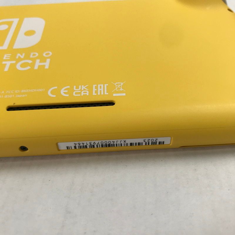 【超美品】中古　Nintendo Switch Lite イエロー ゲオ公式通販サイト/ゲオオンラインストア【中古・箱説あり