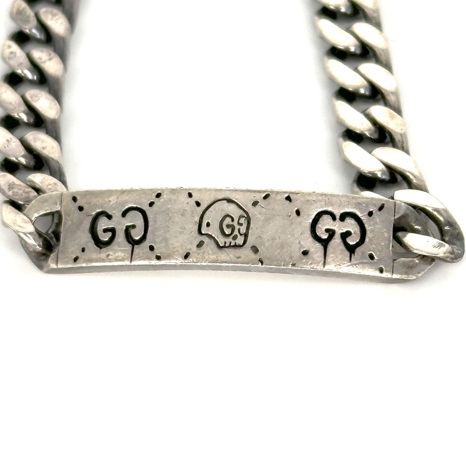GUCCIグッチ 【超美品】GUCCI 喜平チェーン ブレスレット 男女兼用 