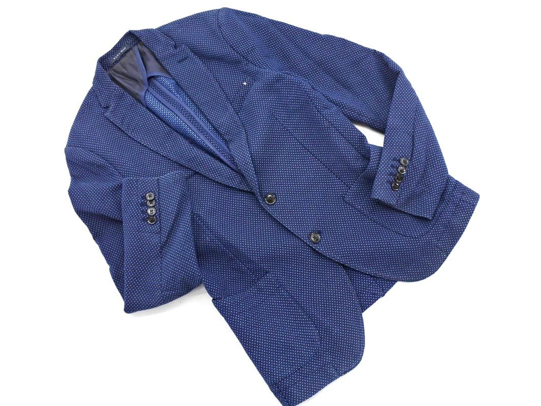 マル ZARA MAN ザラ マン テーラード ジャケット size48/紺