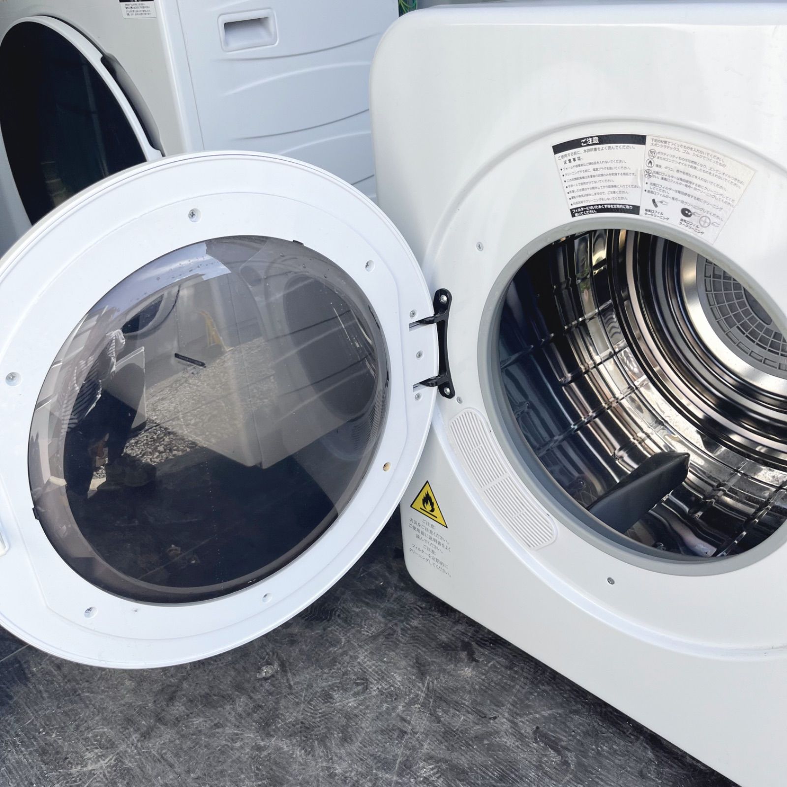 製 工事不要6kgコンパクトサイズ衣類乾燥機