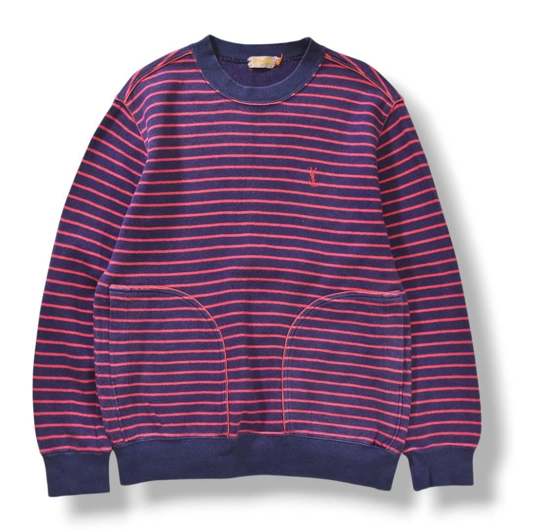 90s ヴィンテージ イヴサンローラン YVES SAINT LAURENT スウェット 