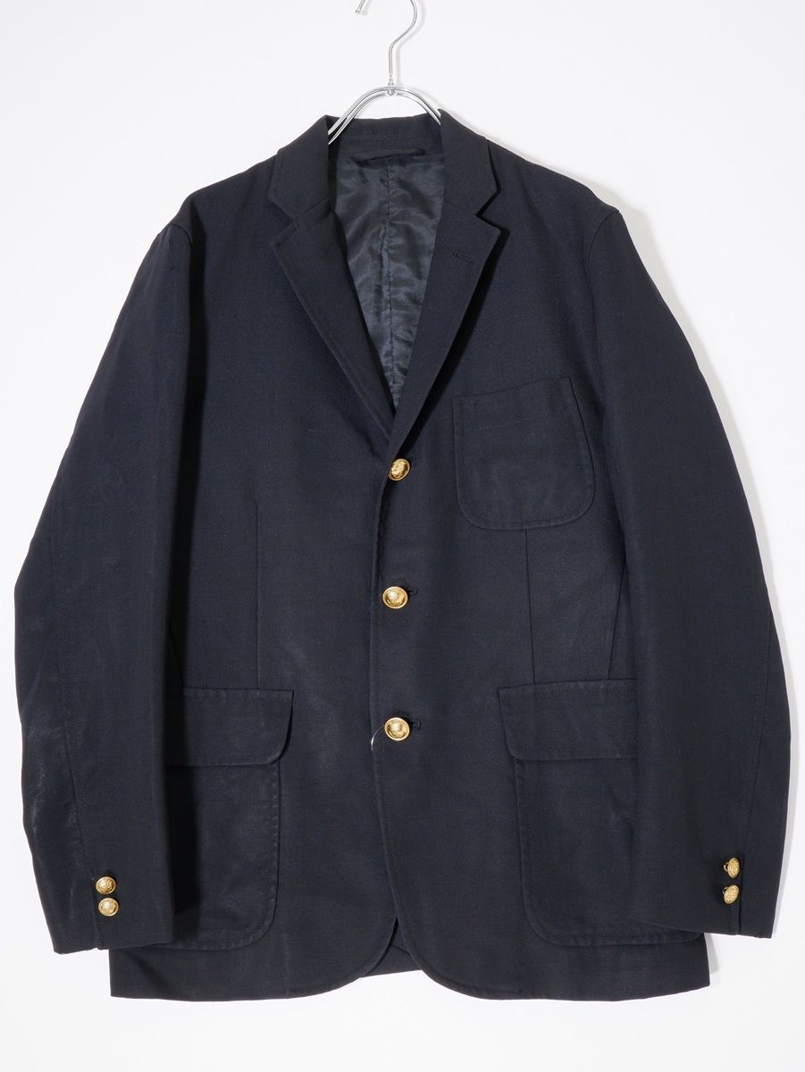 BEAMS PLUSビームス プラス トロピカルウール 金ボタンブレザージャケット【S】【MJKA72761】