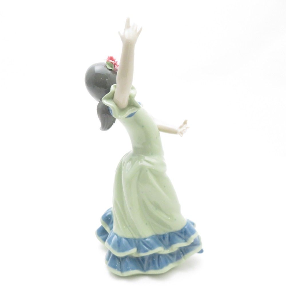 美品 LLADRO リヤドロ 5192「リトルダンサー ロリータ」 フィギュリン 陶磁器 フラメンコ 踊る少女 置物 人形 オブジェ SU9402V1  - メルカリ