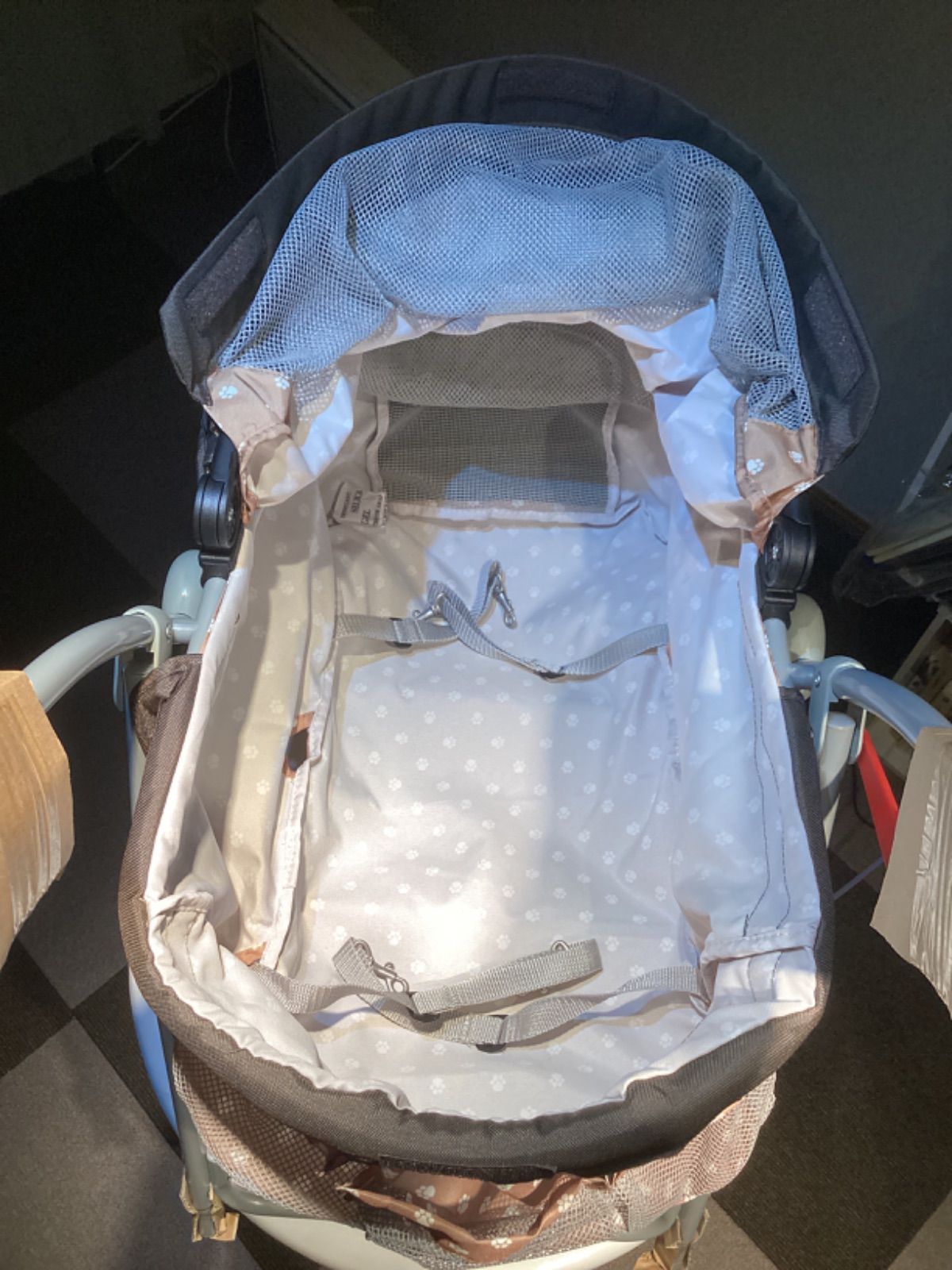 わんわんカート多頭用PAWドット