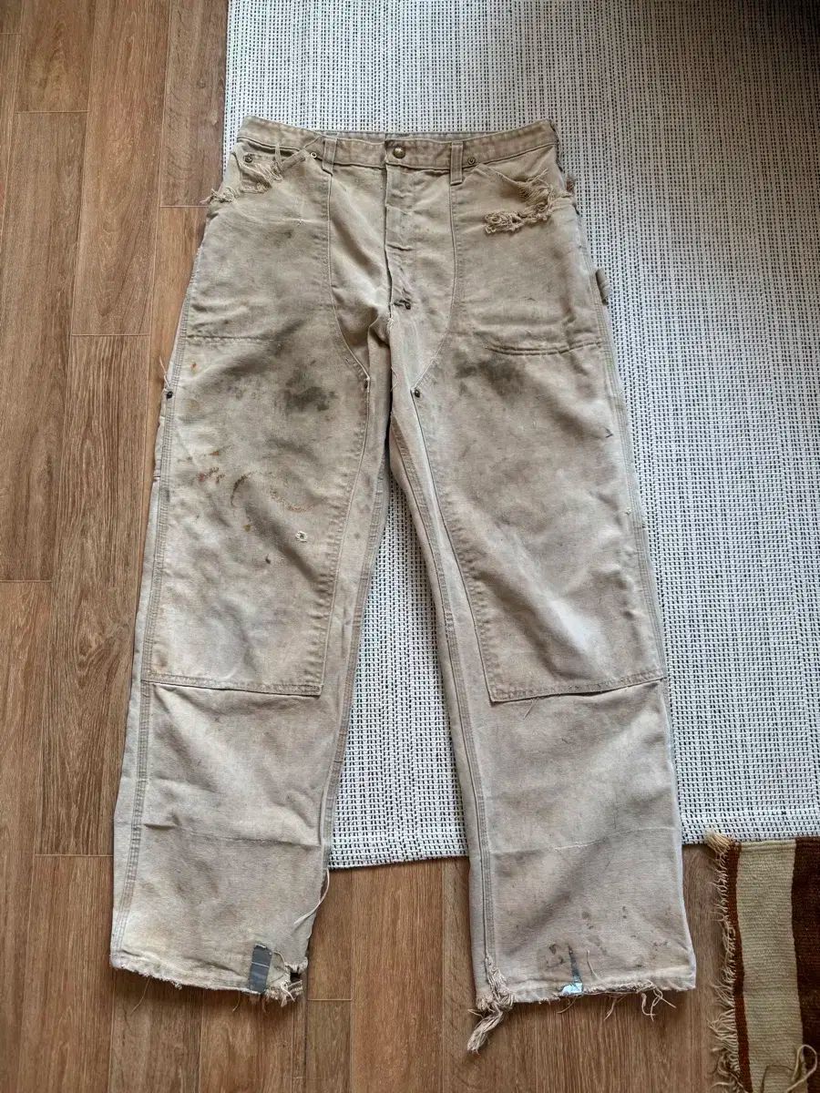 70s ヴィンテージ Carhartt カーハート ダブルニー パンツ